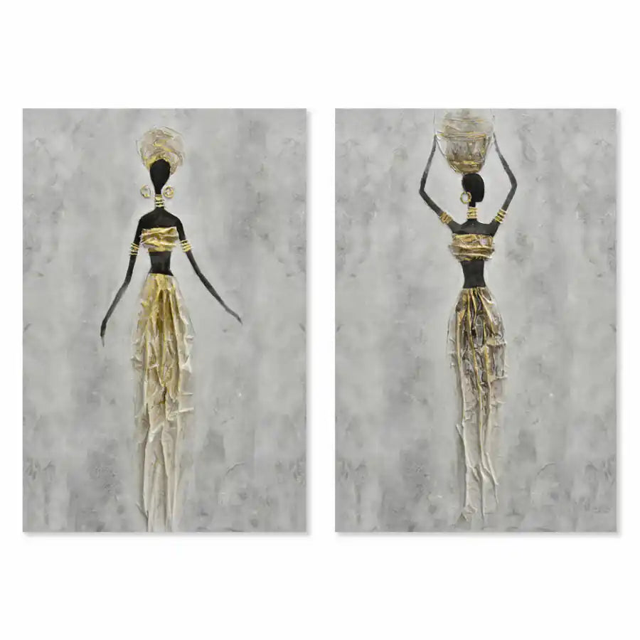 Ritratto d'africa – Set 2 pz. 40×60