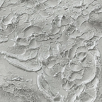 Quadro Luna materico silver - MOON 110 cm - by Alessandro Vinci - spedizione inclusa
