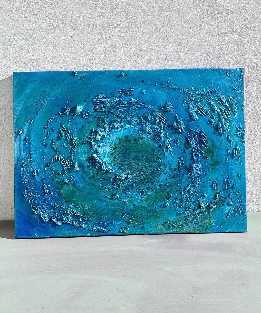 CARRIBEAN BLU - Alessandro Vinci - Quadri Su Commissione