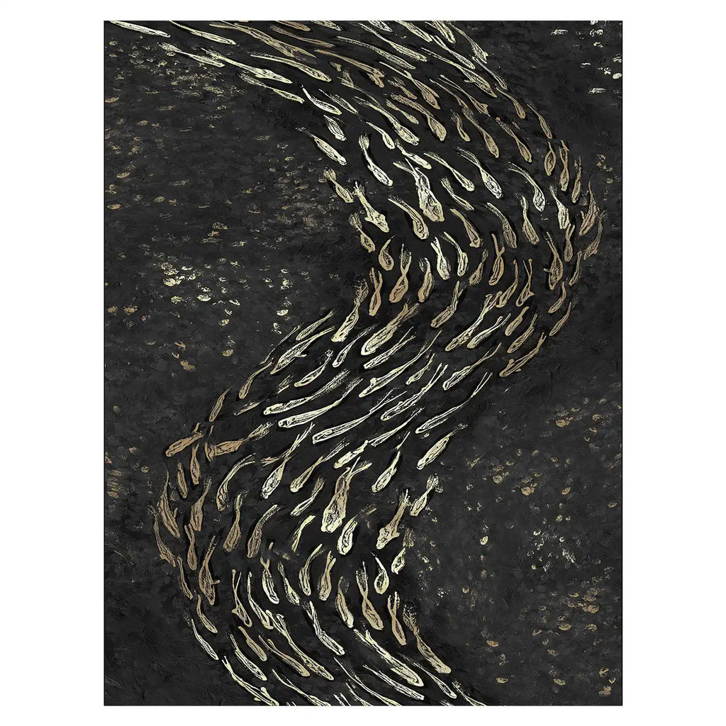 FISH VORTEX MEDITATION NERO
