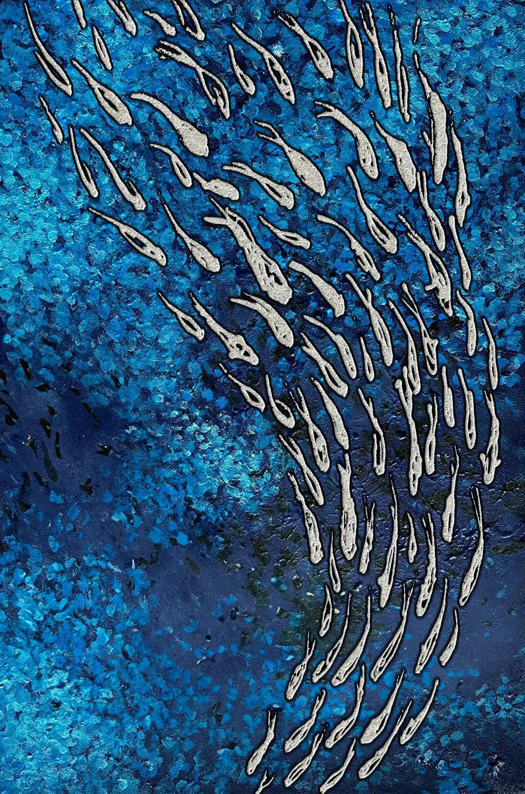 FISH VORTEX MARINE - Alessandro Vinci - Quadri Su Commissione