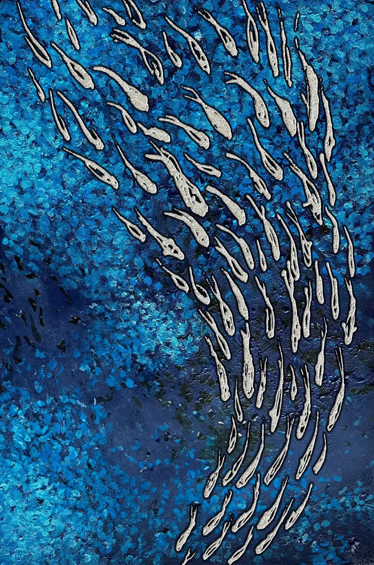 FISH VORTEX MARINE - Alessandro Vinci - Quadri Su Commissione