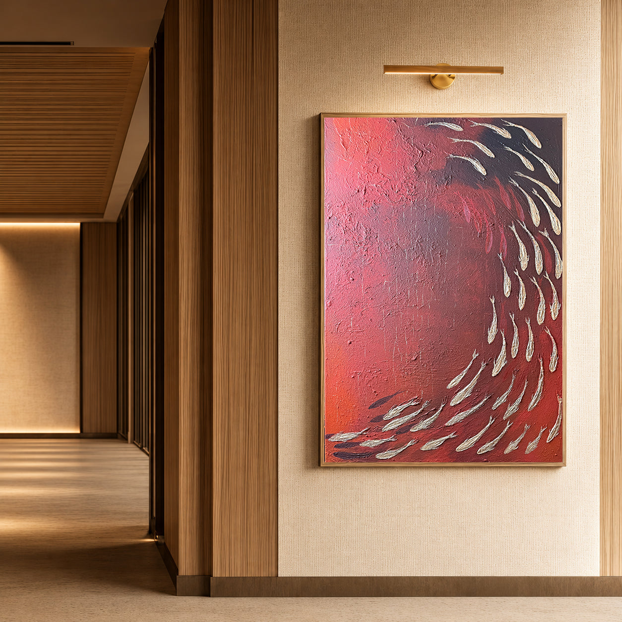 FISH VORTEX RED